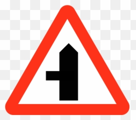 Bangladesh Road Sign B3 L - Side Road Ahead Sign Emoji,Eh Emoji