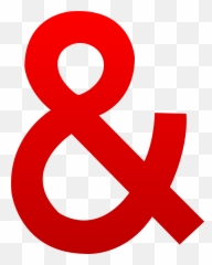 And Symbol Clipart - Clip Art Emoji,Ampersand Emoji