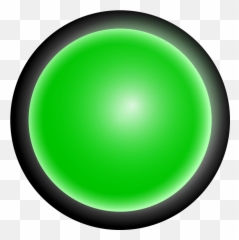 Stop Light Clipart - Circle Transparent Cartoon Jingfm Green Led Emoji