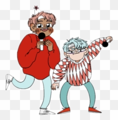 Bts Mic Drop - Cartoon Emoji