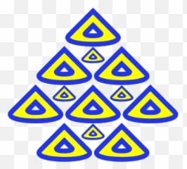 Gtsport - Triangle Emoji,Swirl Wave Triangle Emoji
