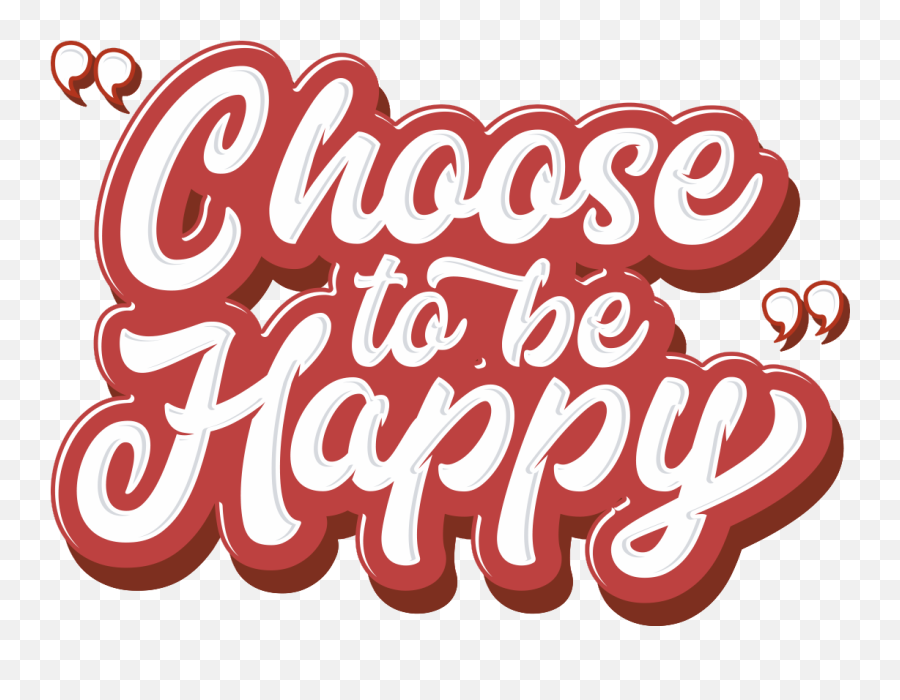 Choose To Be Happy Fridge Wrap - Dot Emoji,Popsicle Emoji