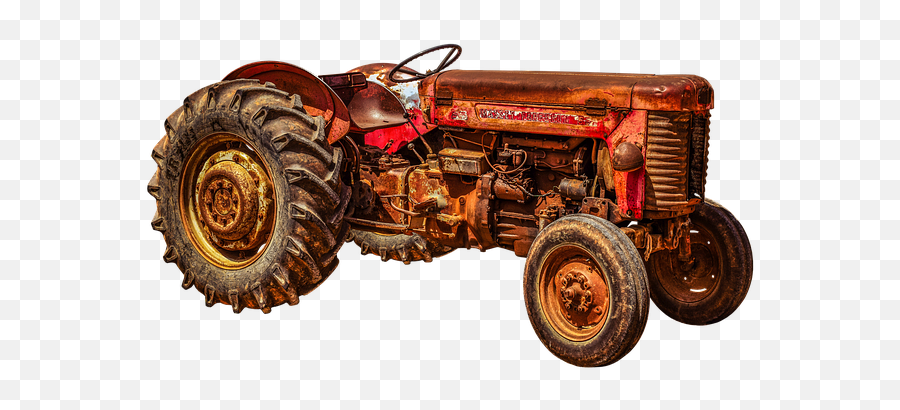 Largest Collection Of Free - Toedit Tractor Stickers Old Tractor Transparent Emoji,Tractor Emoji