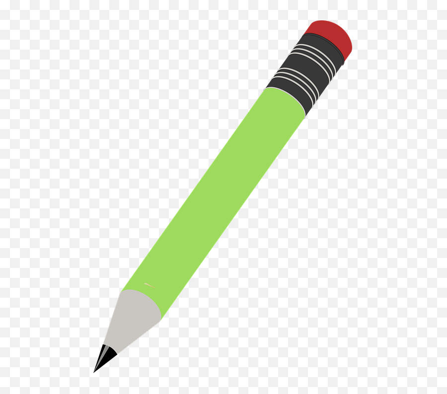 Free Pencil Sharpener Pencil Images - Green Pencil Clip Art Emoji,Emoji Pencil Case