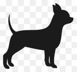 Chihuahua Stamp Silhouette - Emoji