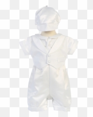 Christening Boys Poly Cotton - Solid Emoji,Boy Emoji Outfit