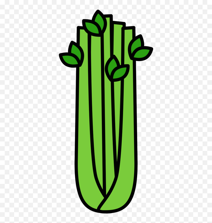Outlined Celery Graphic - Celery Emoji,Barrel Emoji