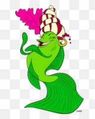 Misc Little Mermaid Clip Art Images - Singing Fish Little Mermaid Emoji,Little Mermaid Emoji