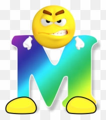 Free Image - Alphabet Smiley Emoji,Emoji Letters