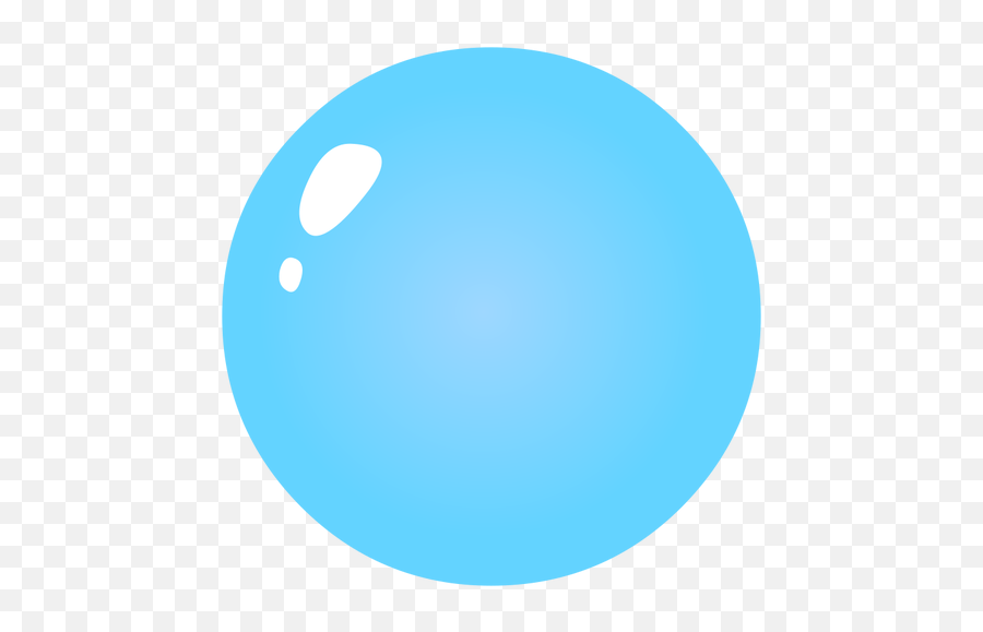 Blue Bubble - Bubble Clipart Emoji,Bubble Tea Emoji