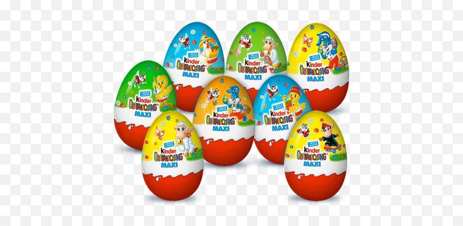Kinder Surprise Maxi Eggs Easter - Kinder Chocolate Easter Emoji,Easter Basket Emoji