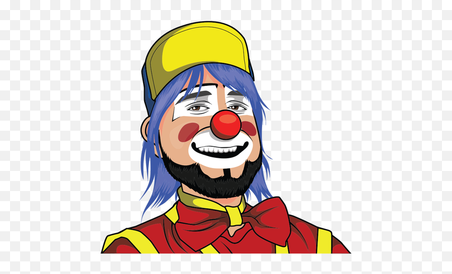 Clown Drawing Image - Drawing Happy Clown Face Emoji,Evil Clown Emoji