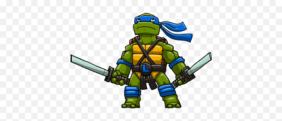 Ninja Turtles Icon - Leonardo Ninja Turtle Png Emoji,Ninja Turtle Emoji
