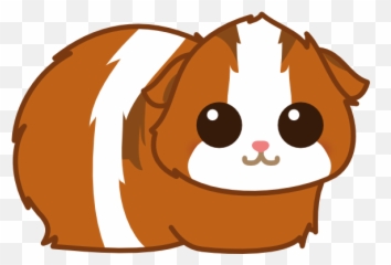 Guinea Pig Clipart Png - Cartoon Guinea Pig Png Emoji,Guinea Pig Emoji