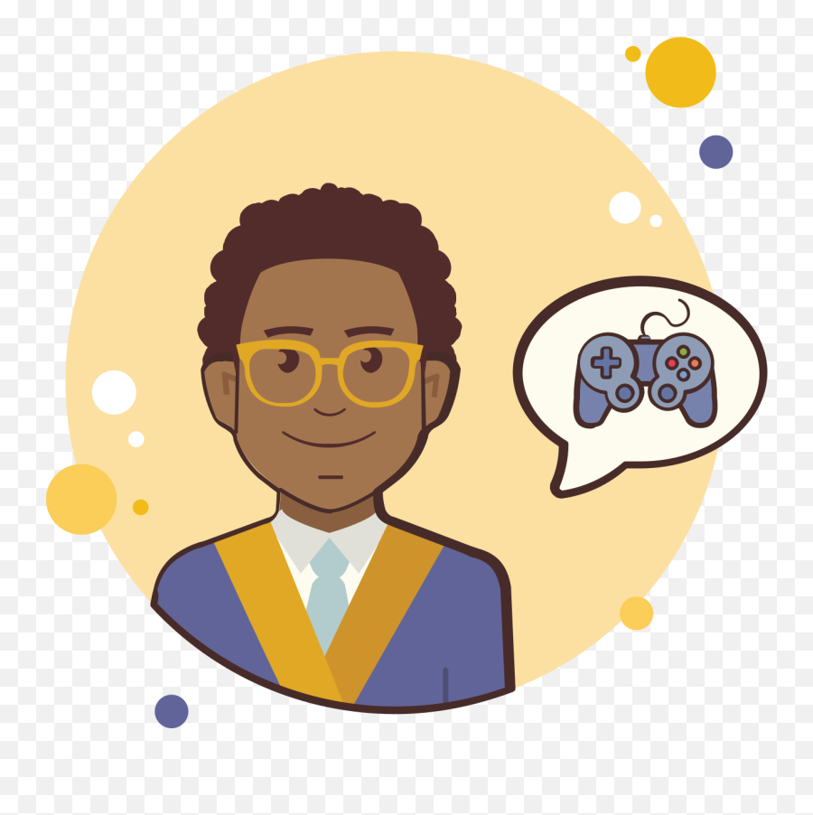 Man In Jacket Game Controller Icon - Icon Clipart Full Fundadores Park Emoji,Gaming Controller Emoji