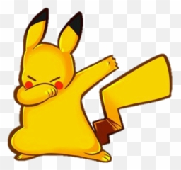 Pikachu Pokemon Dabb Dab Pikachuu - Pikachu Dabbing Emoji,Dabb Emoji