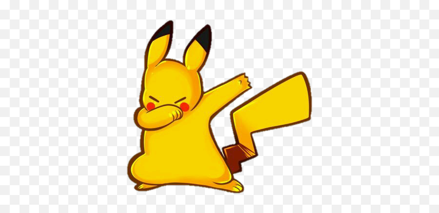 Pikachu Pokemon Dabb Dab Pikachuu - Pikachu Dabbing Emoji,Dabb Emoji