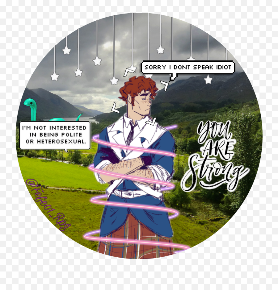 Anime Manga Edit Edits Collage Scotland - Cartoon Emoji,Scotland Emoji