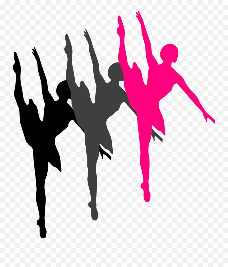 Dancer Clipart High Kick Dancer High - Ballet Dancer Silhouette Emoji,Irish Dance Emoji