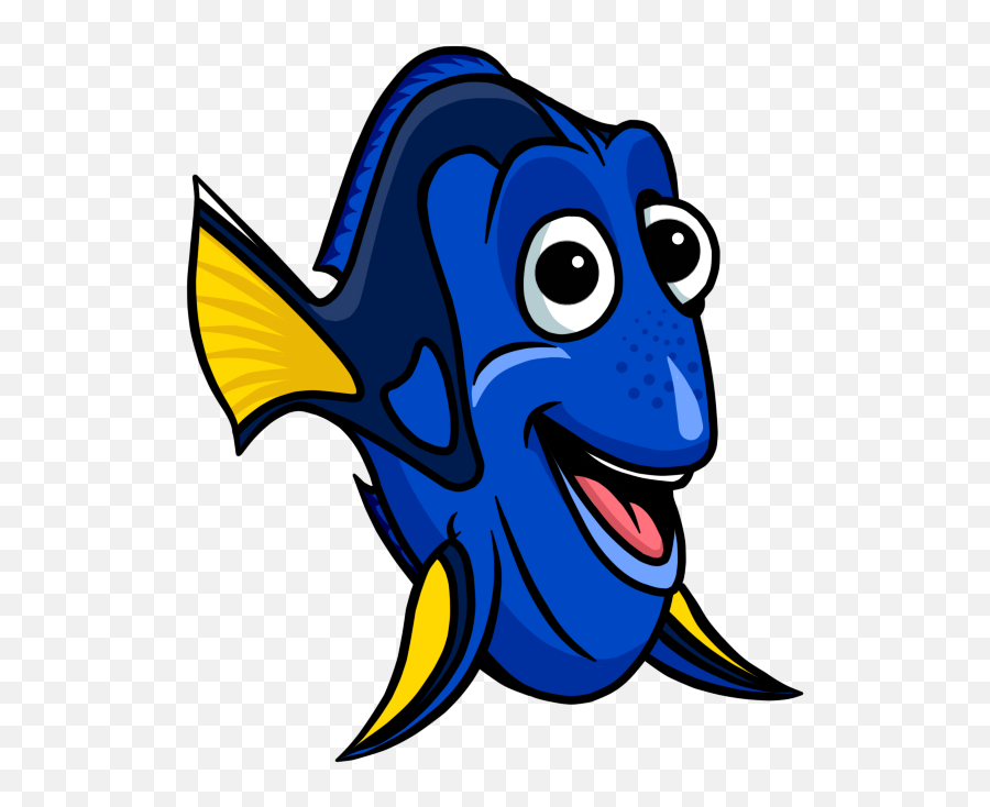 Library Of Laughing Fish Jpg Freeuse Library Png Files - Nemo Fish Clipart Emoji,Emoticons Fishing