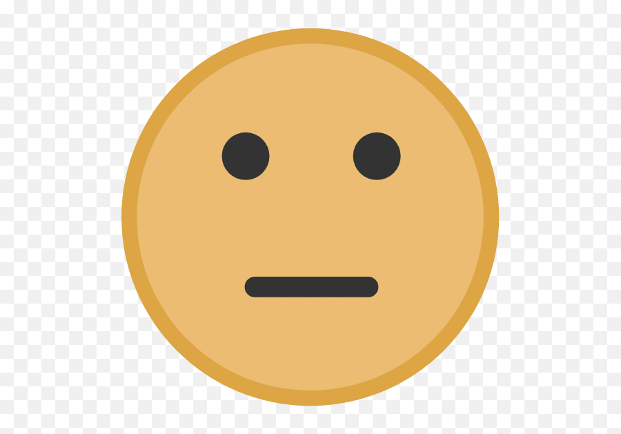 Yellow Neutral Face Graphic - Emoji Picmonkey Graphics Emoji,Sobbing Emoticon