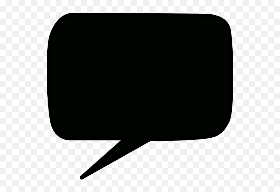 Hi Clipart Speech Bubble Hi Speech - Speech Bubble Black Vector Emoji,Chat Bubble Emoji