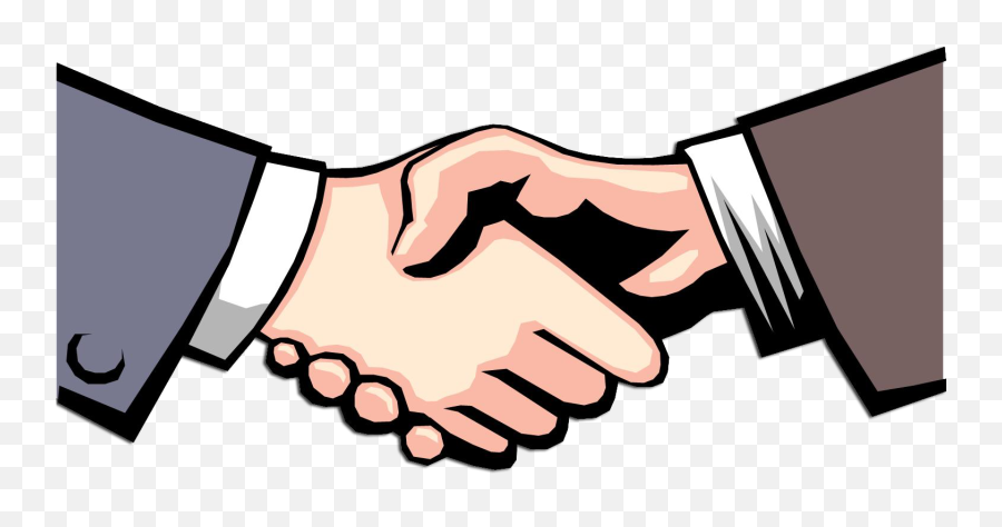 Handshake Clipart 2 - Clip Art Shake Hands Emoji,Shaking Hands Emoji