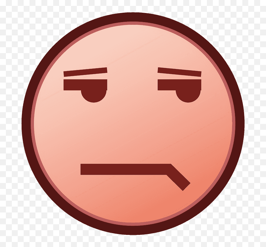 Unamused Face Emoji Clipart Free Download Transparent Png - Happy,Expressionless Emoji
