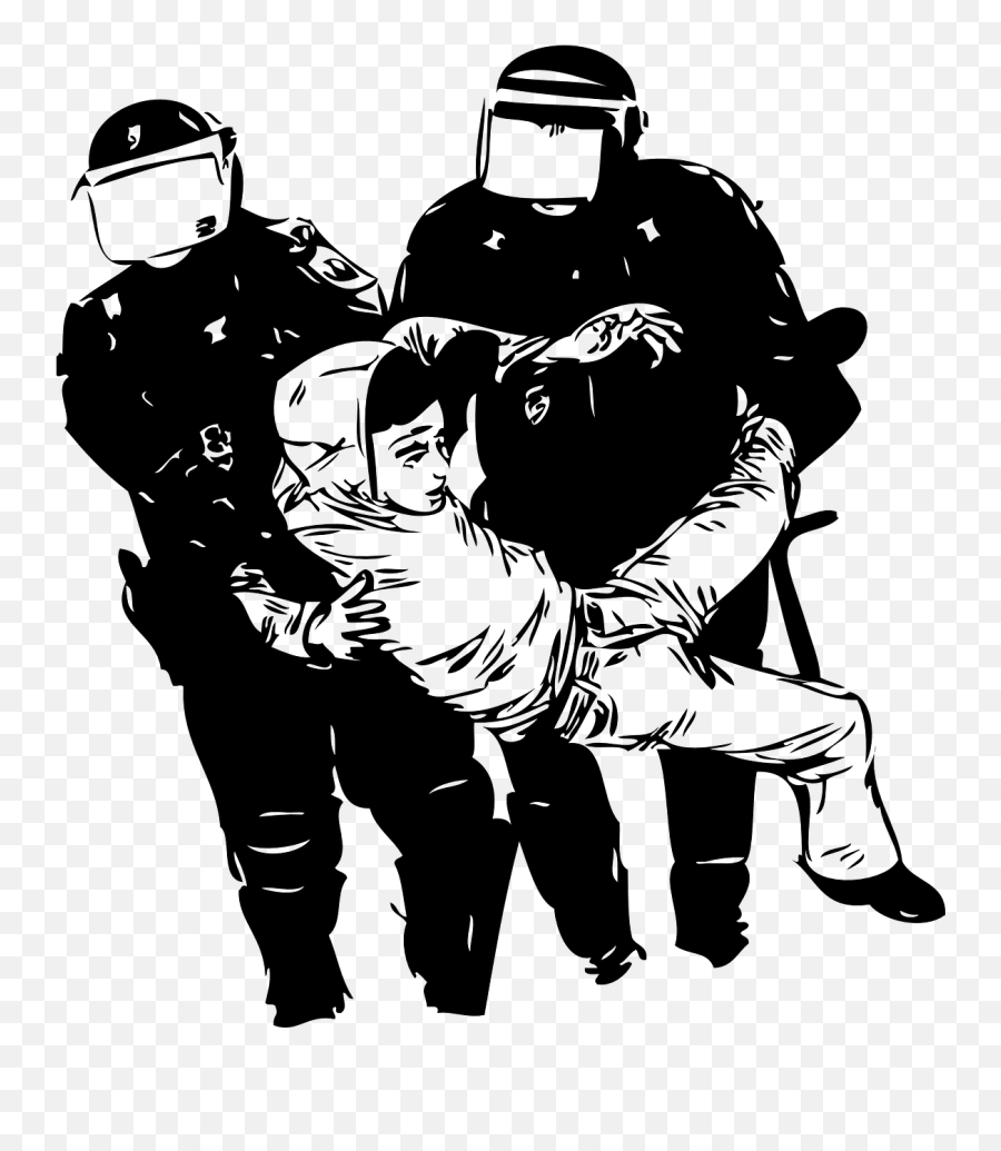 Riot Violence Anarchy Revolution Cop - Police Brutality Clipart Emoji,Police Siren Emoji