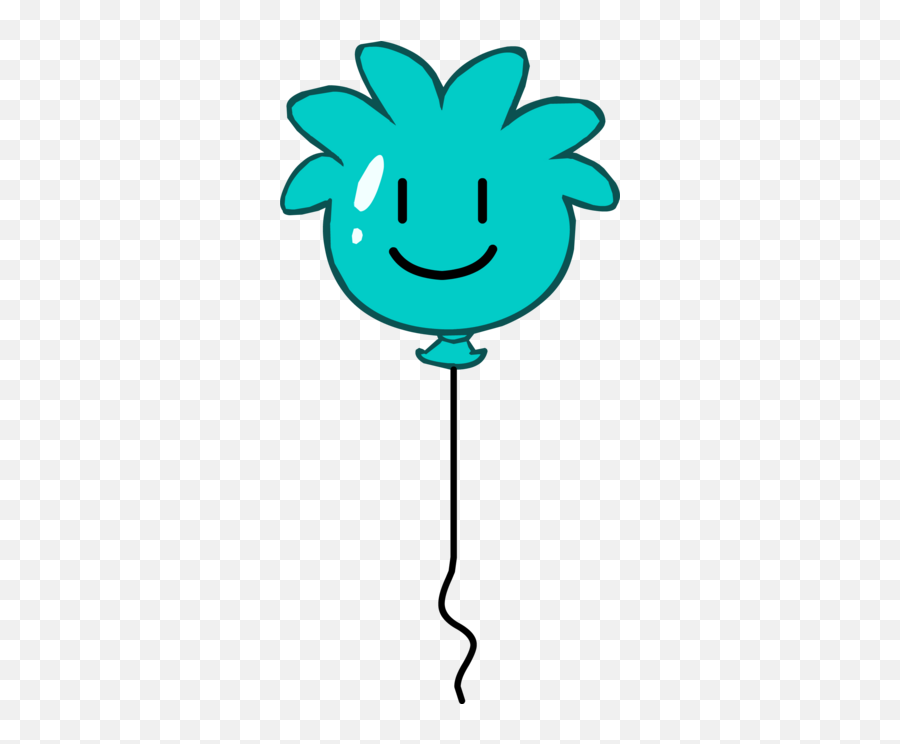 Teal Puffle Balloon Club Penguin Online Wiki Fandom - Puffle Icon Emoji,Emoticon Balloons