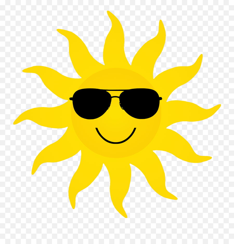 Sun Clipart - Clip Art Sun Emoji,Sun Emoticon Facebook