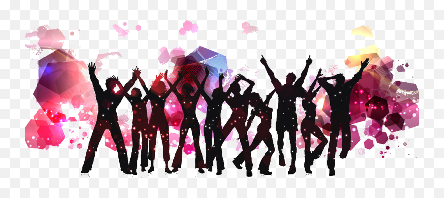Download Silhouette People Dance Of Dancing Royalty - Free Silhouette Of People Dancing Emoji,Dancing Turkey Emoticon
