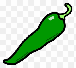 Free Serrano Pepper Cliparts Download Art - Green Chilli Emoji