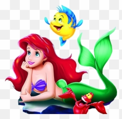Singing Fish Vector Free Png Files - Transparent Little Mermaid Png Emoji,Little Mermaid Emoji