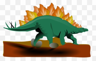 Dinosaur Stegosaurus Dino Animal - Stegosaurus Clipart Emoji,Dinosaur Emoticon