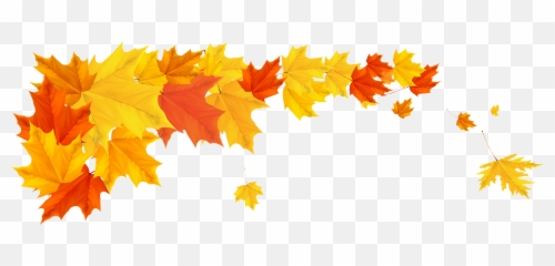 Fall Transparent Png Clipart Free Download - Leaves Border Emoji