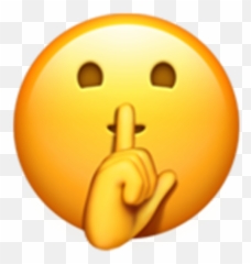 40 Sexting Emoji - Finger Over Mouth Emoji,Emojipedia