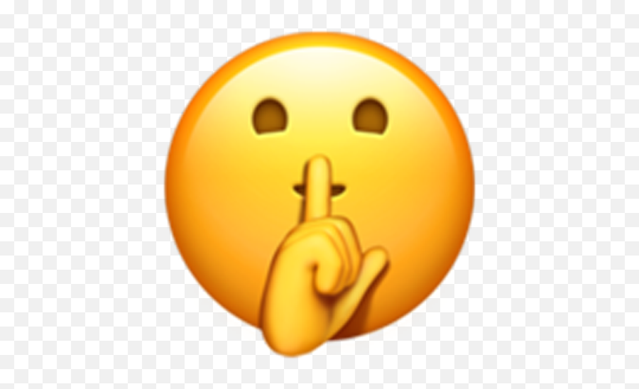 40 Sexting Emoji - Finger Over Mouth Emoji,Emojipedia