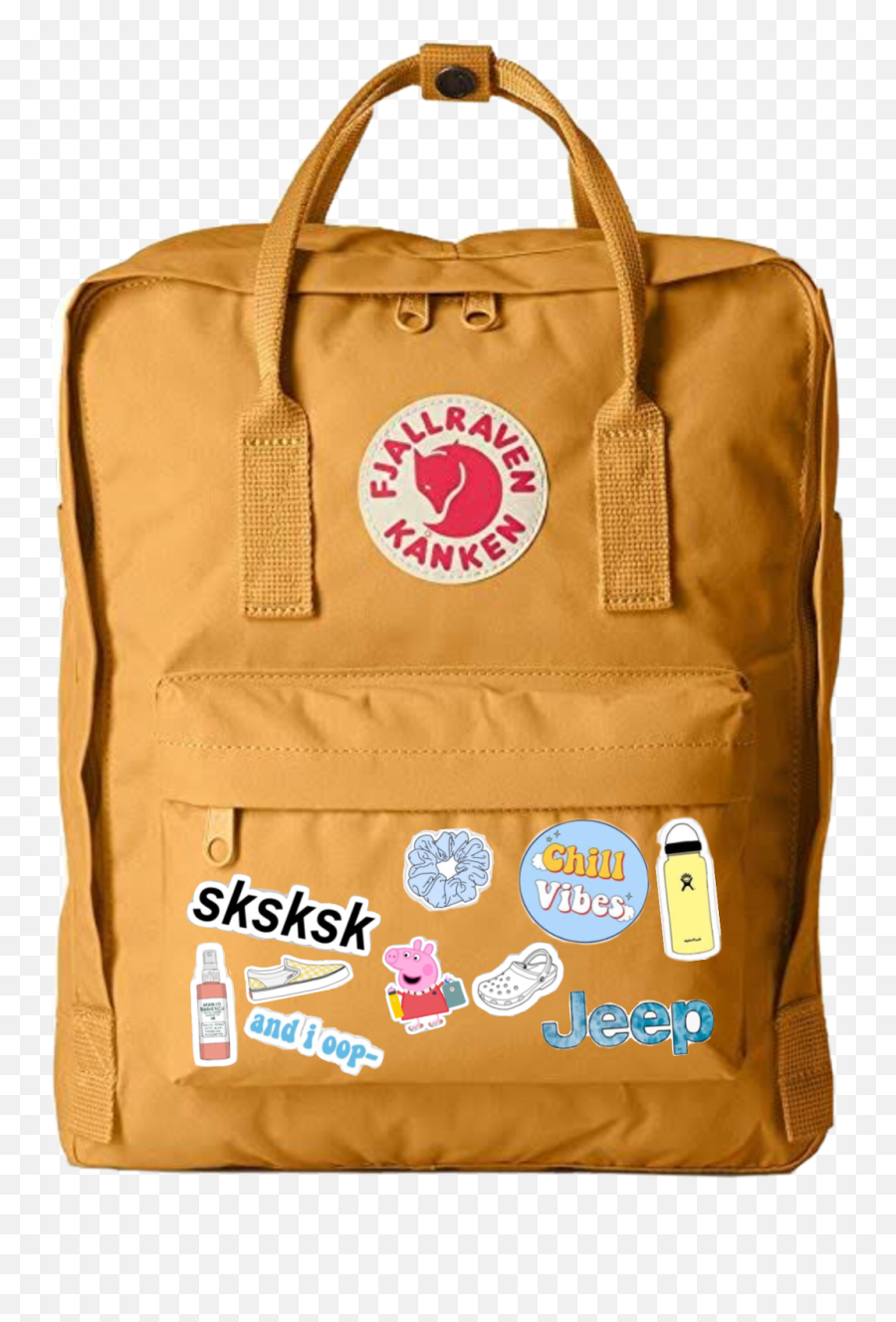 Backpack Kanken Fjallravenkanken Vsco Vscogirl Aestheti - Fjallraven Kanken Mini Backpack Blue Emoji,Backpack Emoji