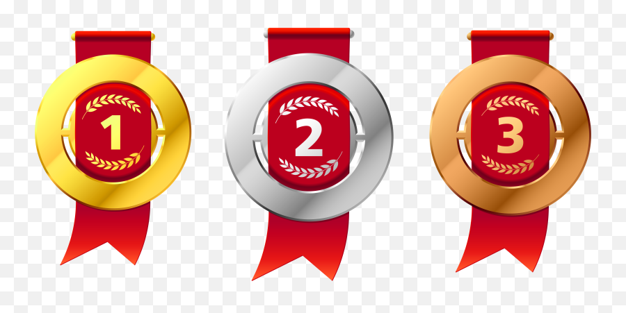 Free Medal Transparent Background - Gold Silver Bronze Medal Png Emoji,Silver Medal Emoji