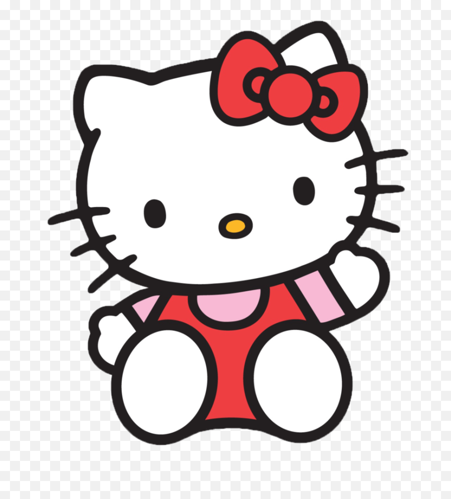 Hello Clipart Wave Hello Hello Wave - Hello Kitty Vector Png Emoji,Hello Kitty Emoji For Android