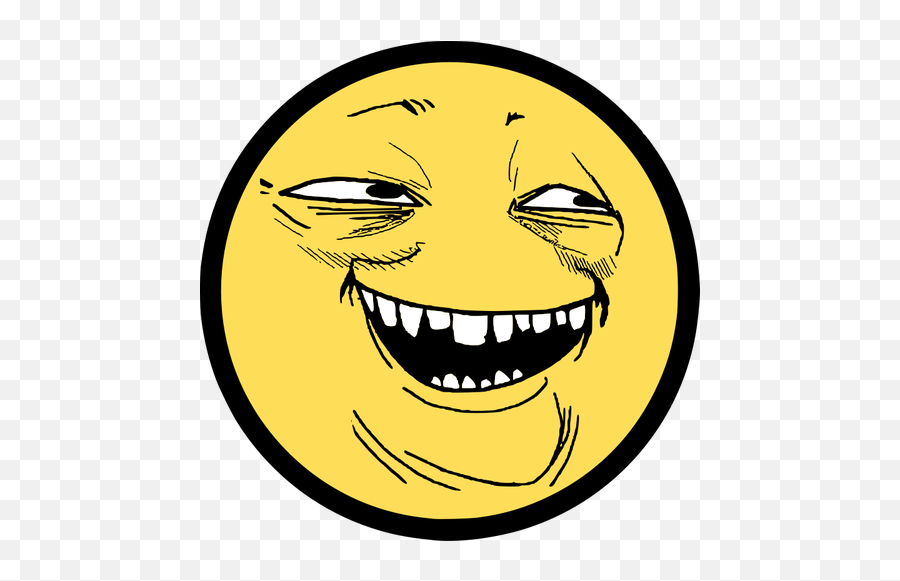 Cheeky Smile Smiley Vector Image - Troll Smile Face Emoji,Cat Emoticon