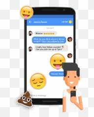 Messenger SMS - Cartoon Emoji