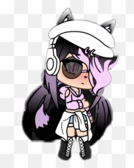 Gacha Life Drawings Cute Wolf Girl - Cute Gacha Life Girls Emoji,Werewolf Emoji