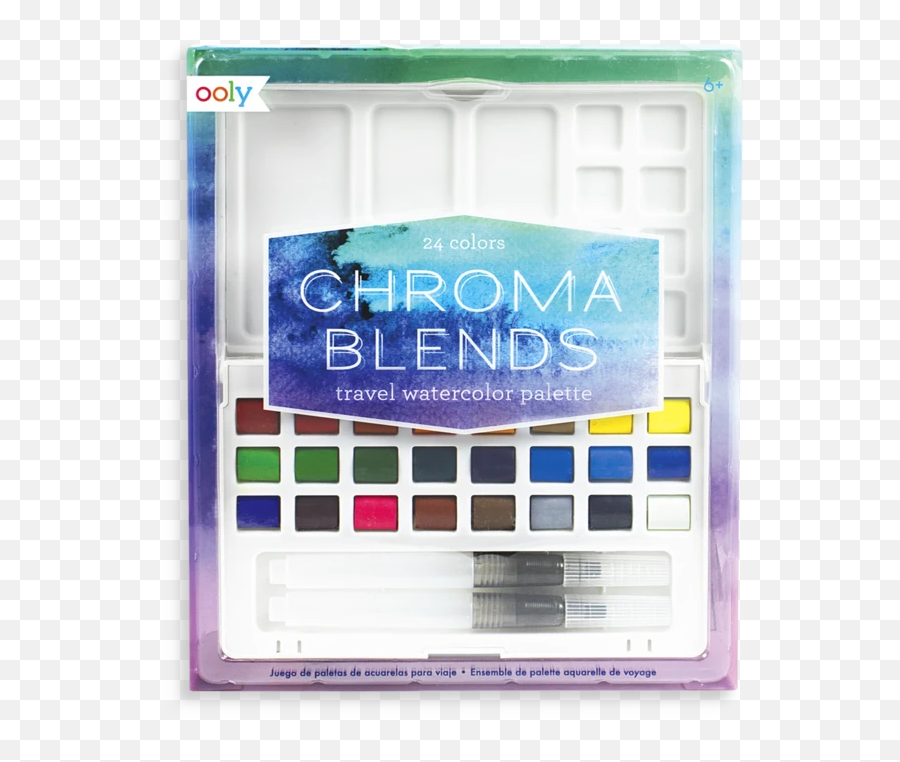 Products Tagged Art - Kindness And Joy Toys Chroma Blends Watercolor Palette Emoji,Paint Palette Emoji