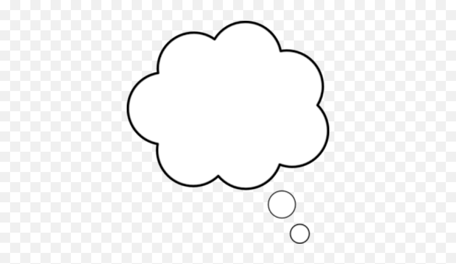 Thought Png And Vectors For Free Download - Dlpngcom White Thought Bubble Transparent Emoji,Think Bubble Emoji