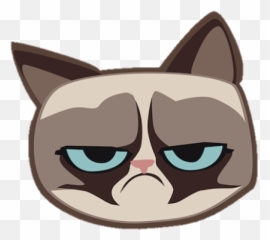 Grumpycat Grumpy Cat - Grumpy Cat Christmas Cartoon Emoji,Grumpy Cat Emoji