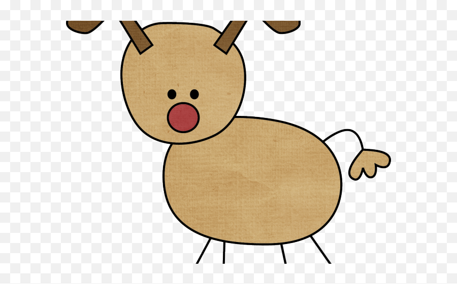 Reindeer Clipart Party - Clip Art Emoji,Twd Emoji