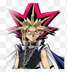 art anime yugioh aesthetic Sticker by BabyGiorno - Yami Yugi Png Emoji