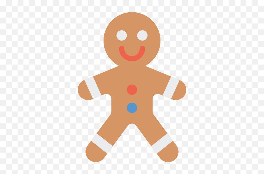 Christmas Gingerbread Man Xmas Icon Happy Emoji,Gingerbread Man Emoji